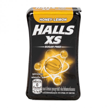 Kẹo Ngậm Không Đường Halls Vị Chanh Mật Ong 15g