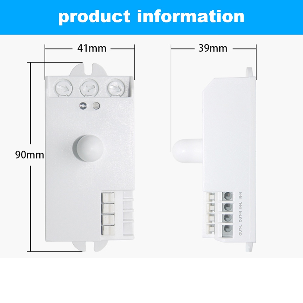 Công Tắc Cảm Biến radar Lò Vi Sóng 5.8G AC85-250V