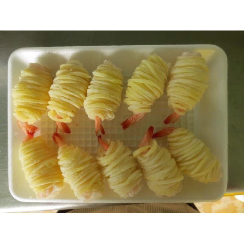 Tôm cuộn khoai tây (10con) (giao nhanh 1-2h tphcm)