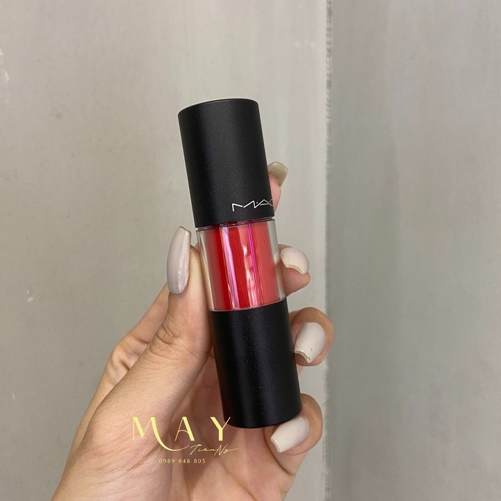 Son Tint MAC Versicolour Lip Satin Mầu Đỏ Resilient Rouge