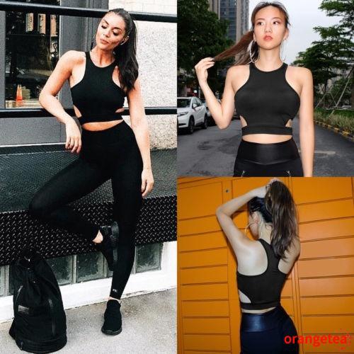 Áo croptop không tay thời trang gợi cảm cho nữ