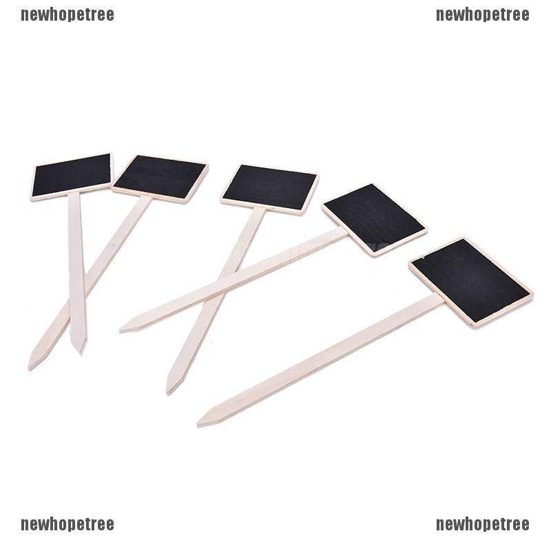 5 tấm bảng đen nhỏ bằng gỗ, có kẹp giữ dùng viết tin nhắn