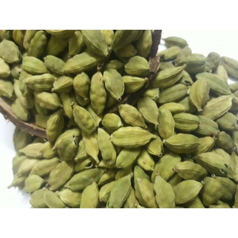 Green cardamom chhoti elaichi thảo quả xanh 25gr