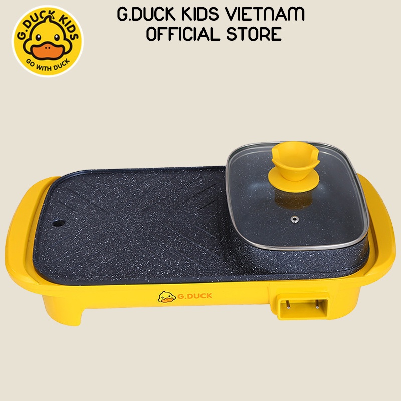Bếp Nướng Điện Không Khói G.Duck Kids Công Suất Lớn Bếp Nướng Lẩu Barbecue