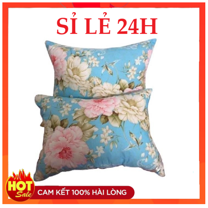 Bộ 2 Ruột Gối Hơi Everon Cao Cấp Kích Thước 40 x 60cm Có Khóa Kéo