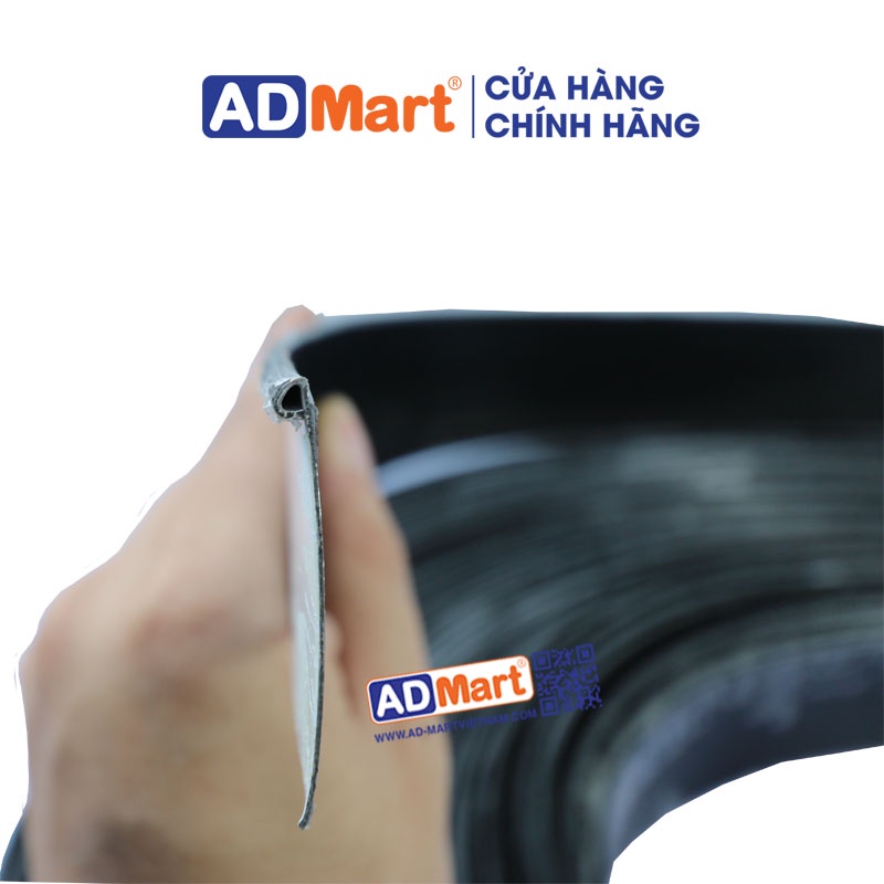 Nhôm uốn chân chữ quảng cáo - Gáy nhôm, Chân chữ nhôm có gờ dạng V 4cm, 6cm, 8cm