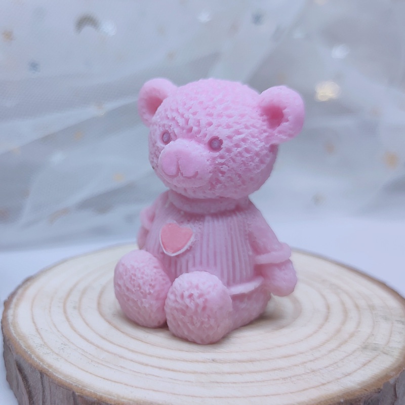 Khuôn Silicone Làm Bánh Hình Gấu Dễ Thương