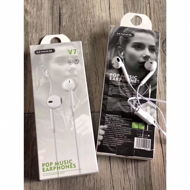 Tai nghe sendem V7 jack 3.5
