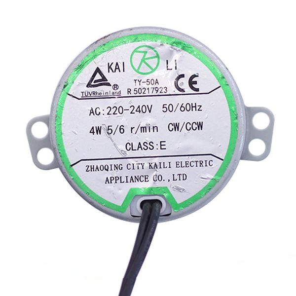 Động Cơ Tuốc Năng Quạt Cho Quạt Hơi Nước 220VAC 4W 5/6RPM