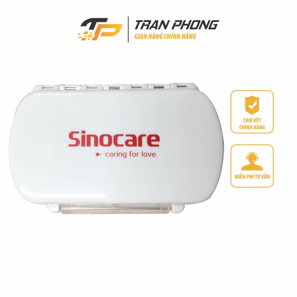 Hộp chia thuốc Sinocare 6 ngăn tiện lợi