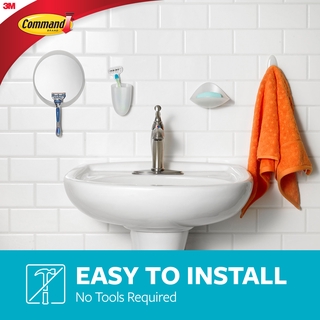 MÓC GIỮ BÀN CHẢI ĐÁNH RĂNG COMMAND 3M BATH16