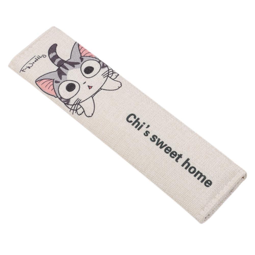 SHOUKEY Đai Đeo Vai Bảo Vệ Vai Bằng Vải Flannel Kiểu Dáng Đáng Yêu