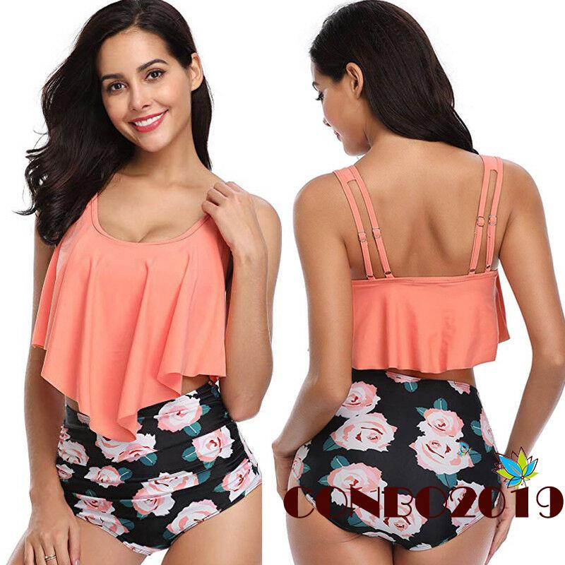 Set Đồ Tắm Trơn Màu Phong Cách Quyến Rũ Dành Cho Nữ | BigBuy360 - bigbuy360.vn