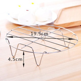 Vỉ Hấp 4 Chân, Vỉ Hấp Inox 4 Chân (19cm)