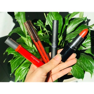 Son môi 4 cây 3ce, chou chou, innisfree, askin
