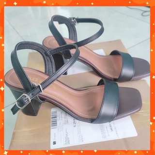 Sandal Cao Gót Phối 2 Màu 7P hót hít