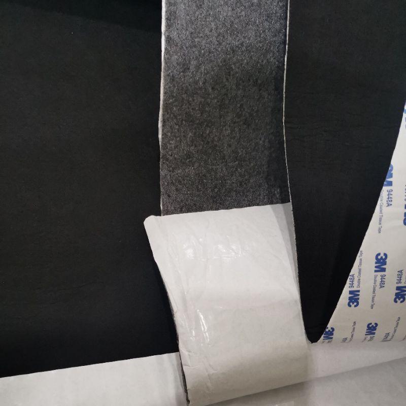 Vải nỉ bọc thùng loa có keo dán màu xám đen có độ dính tốt các độ dày 1mm 2mm kích thước lớn