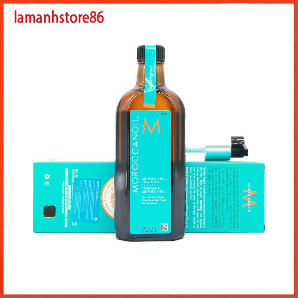 Dầu dưỡng tóc 200ml Tinh dầu dưỡng phục hồi tóc hư tổn khô xơ Moroccanoil Treatment Oil 200ml