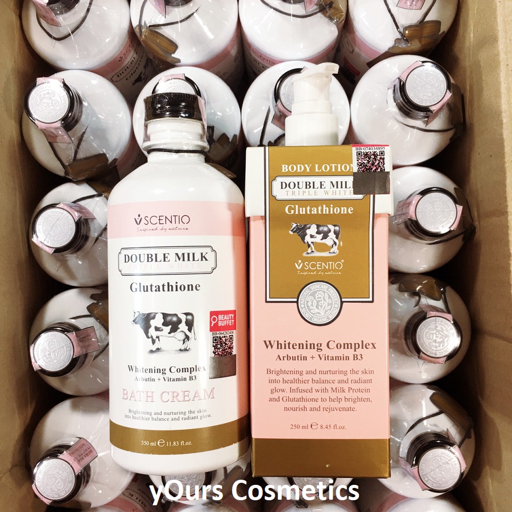 Sữa Tắm Beauty Buffet Con Bò Thái Hồng Double Milk Triple White-Glutathione & Arbutin | BigBuy360 - bigbuy360.vn