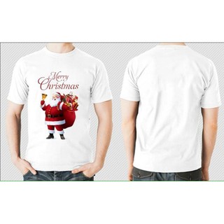 Áo thun ông già noel có cả nam lẫn nữ cực teen 