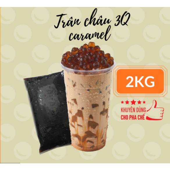 Trân Châu Trắng Giòn 3Q Sea Jelly 2kg Siêu Ngon [ Loại chuẩn ở quán trà sữa]