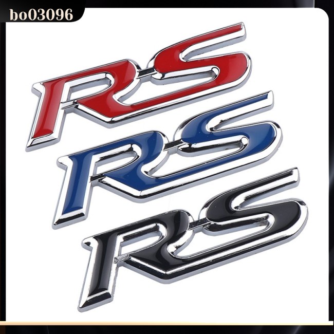 Decal Chữ RS BO Trang Trí Xe Hơi Ford