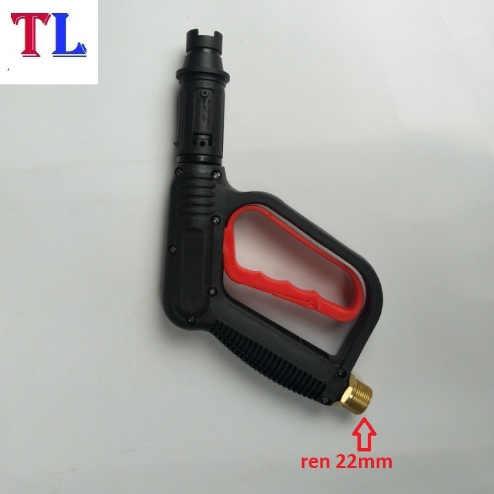 Súng rửa xe - Súng phun xịt rửa xe áp lực cao Ren 22mm