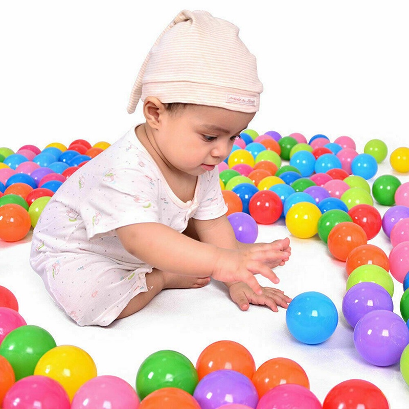 Túi 50-100 quả bóng nhựa nhiều màu cho bé thỏa sức vui chơi