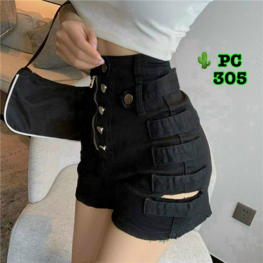 Quần short kaki nữ ống rộng lưng cao chất kaki dày đẹp hàng chuẩn shop