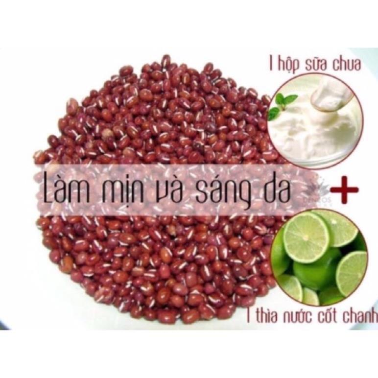 50gr Bột đậu đỏ nguyên chất handmade giúp da sáng mịn trắng hồng tự nhiên LALA