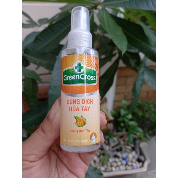 Dung Dịch Rửa Tay Khô Hương Dưa Táo Xịt 70ml