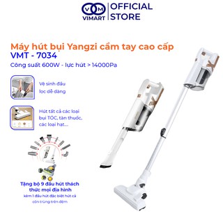 Máy hút bụi gia đình Yangzi [Sẵn Hàng] nhập khẩu chính hãng bảo hàng 12 tháng, lực hút mạnh 14000Pa_vimart