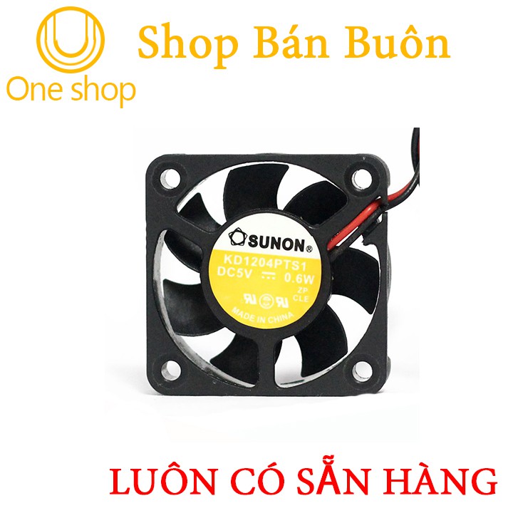 Quạt Tản Nhiệt Sunon 4x4x1Cm 5V 0.6W