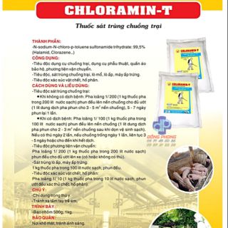 [HCM] Sát trùng chuồng trại Chloramin T
