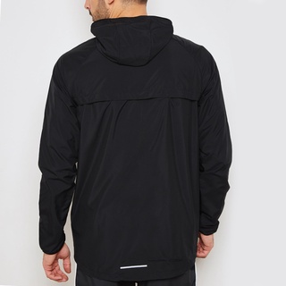 ÁO KHOÁC WVN RUNNNG ESSNTL JACKET - BLACK