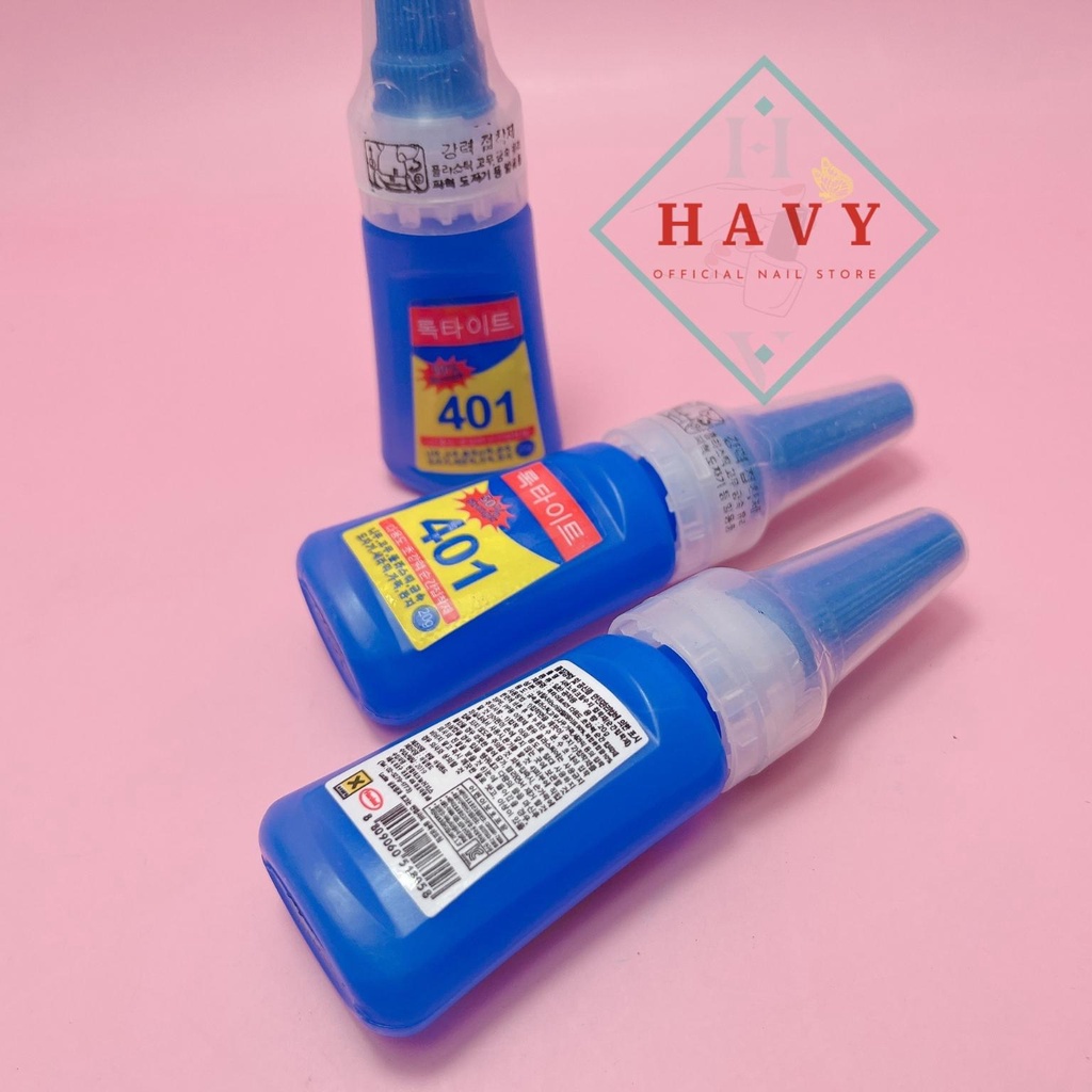 KEO 401 - KEO DÁN MÓNG, ĐÍNH ĐÁ Havy Nail SIÊU CHẮC [ HÀNG CHUẨN ]