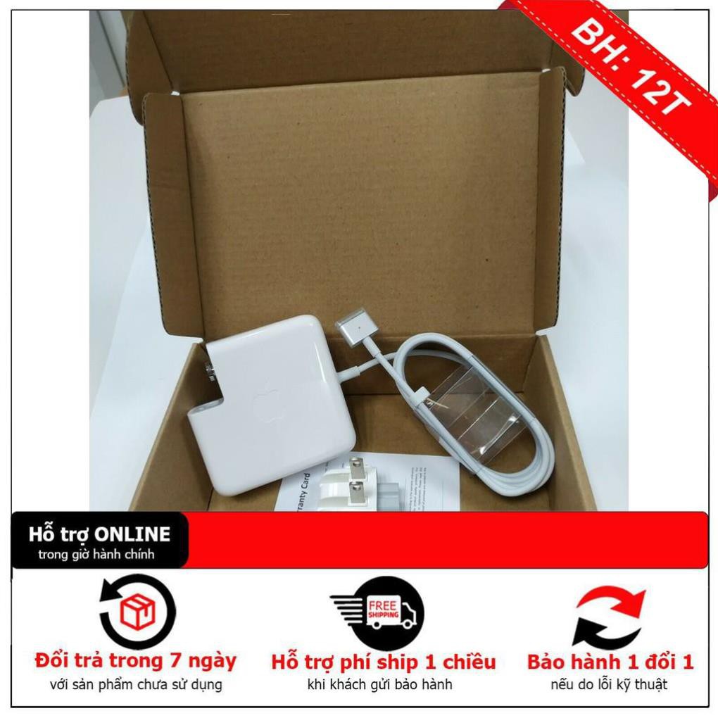 [BH12] SẠC ZIN MACBOOK PRO RETINA 60w MagSafe 2  13,3 13" 2012 2013 2014 2015 2016  zin