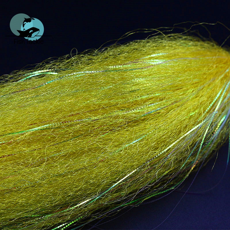 Mồi Câu Cá Nước Mặn Bằng Sợi Tổng Hợp Lấp Lánh