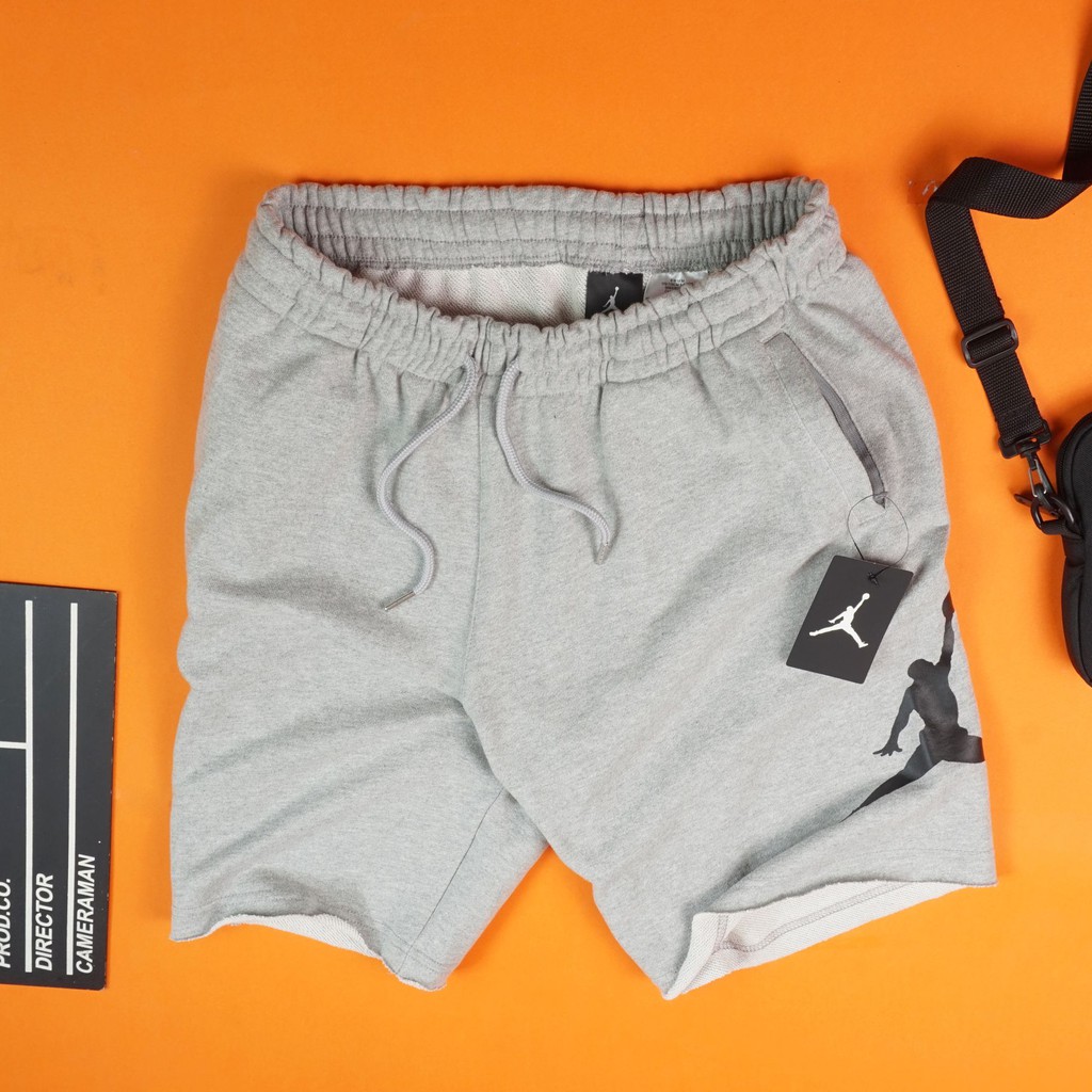 Quần short nỉ nam, quần đùi thể thao nam, mens short pants jordan chất thun nỉ da cá chính hãng, form tôn dáng | BigBuy360 - bigbuy360.vn