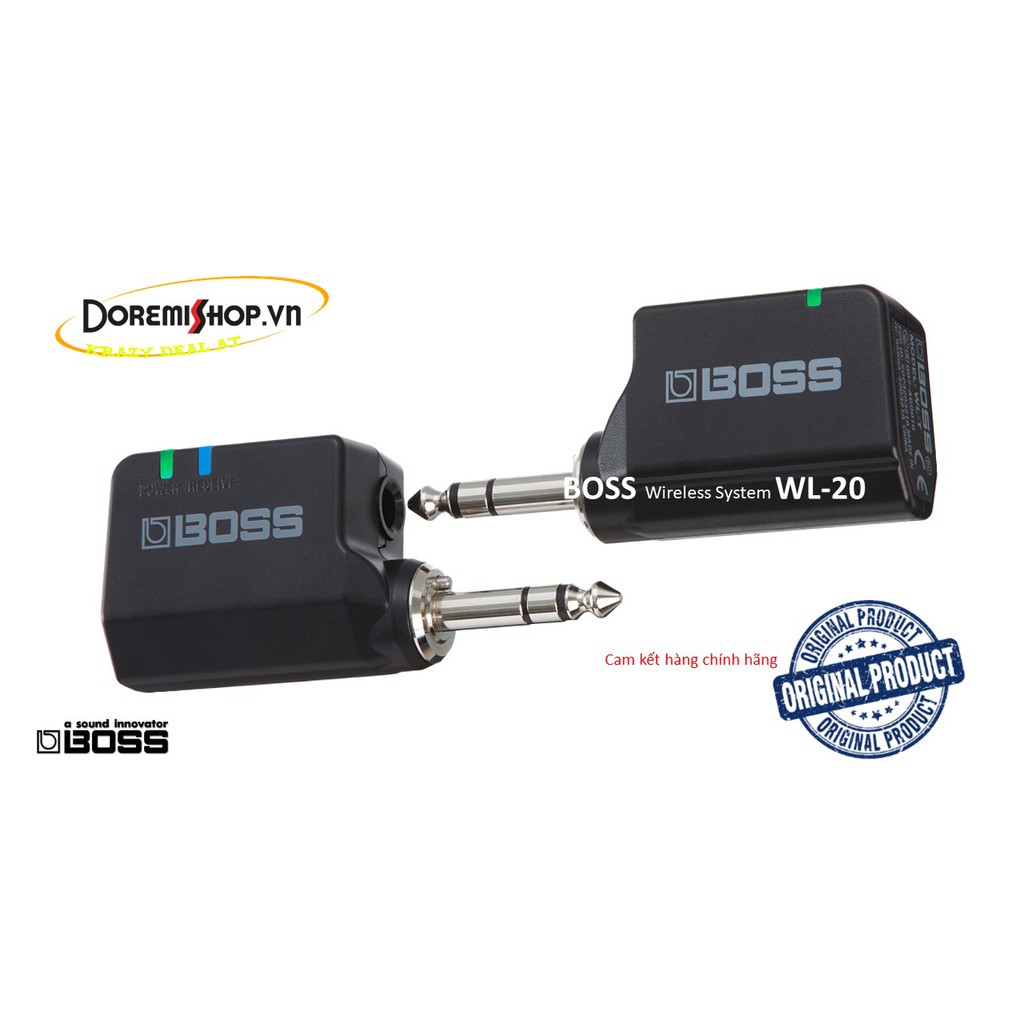 Thiết Bị truyền tín hiệu không dây cho đàn guitar BOSS WL-20
