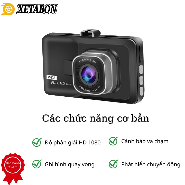 (Tặng thẻ nhớ 32 GB)Camera Hành Trình ô tô Vehicle BlackBOX Full HD, Cam hành trình1 ĐỔI 1 TRONG 1 năm BẢO HÀNH 5 NĂM