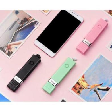 Gậy chụp ảnh Selfie cao cấp Hoco k3 - Chân cắm lightning dành cho iphone