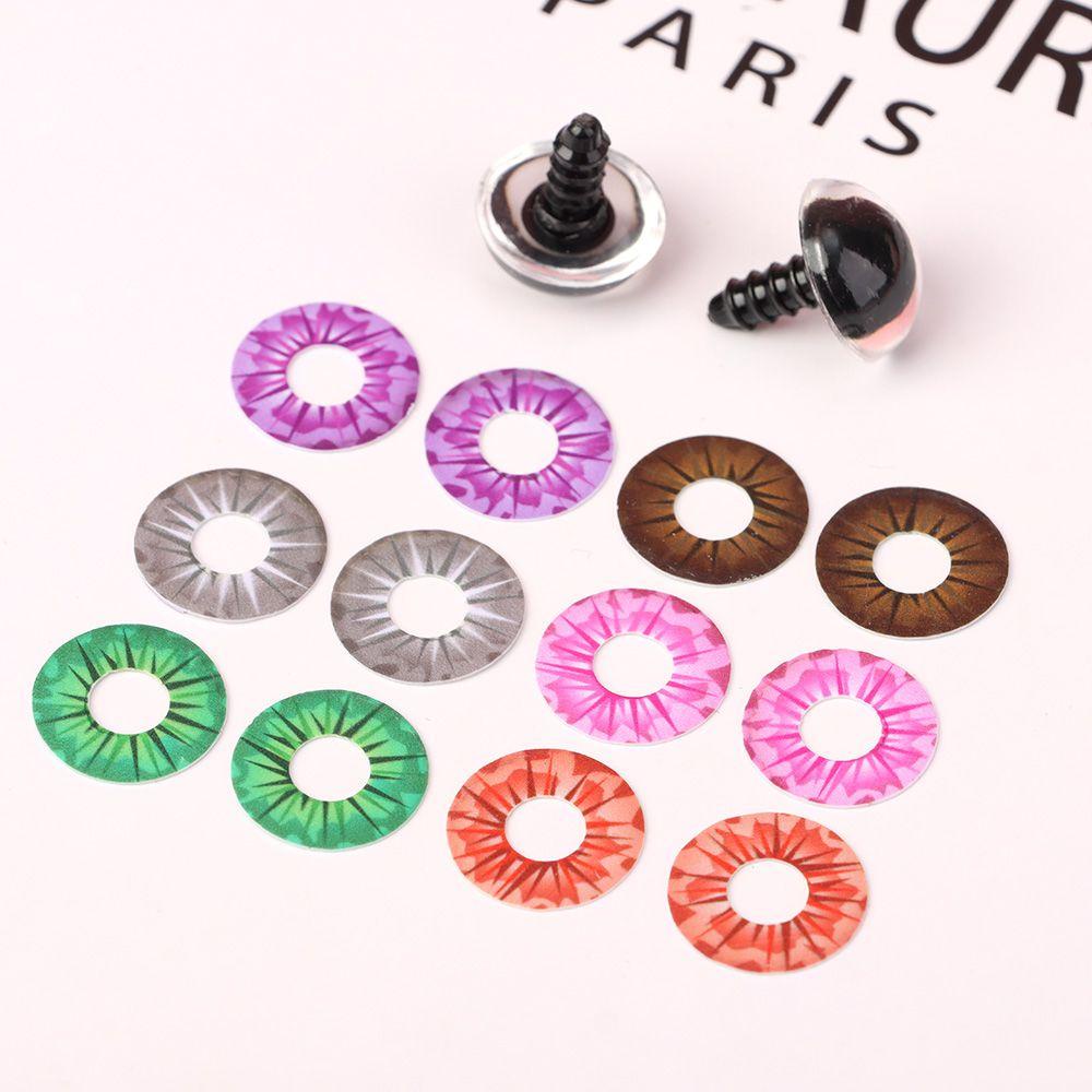 Set 10 / 5 Cặp Mắt Nhựa Chất Lượng Cao Trang Trí Đồ Chơi Búp Bê DIY