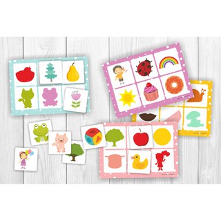 Ghép bóng màu sắc-học liệu phương pháp Montessori