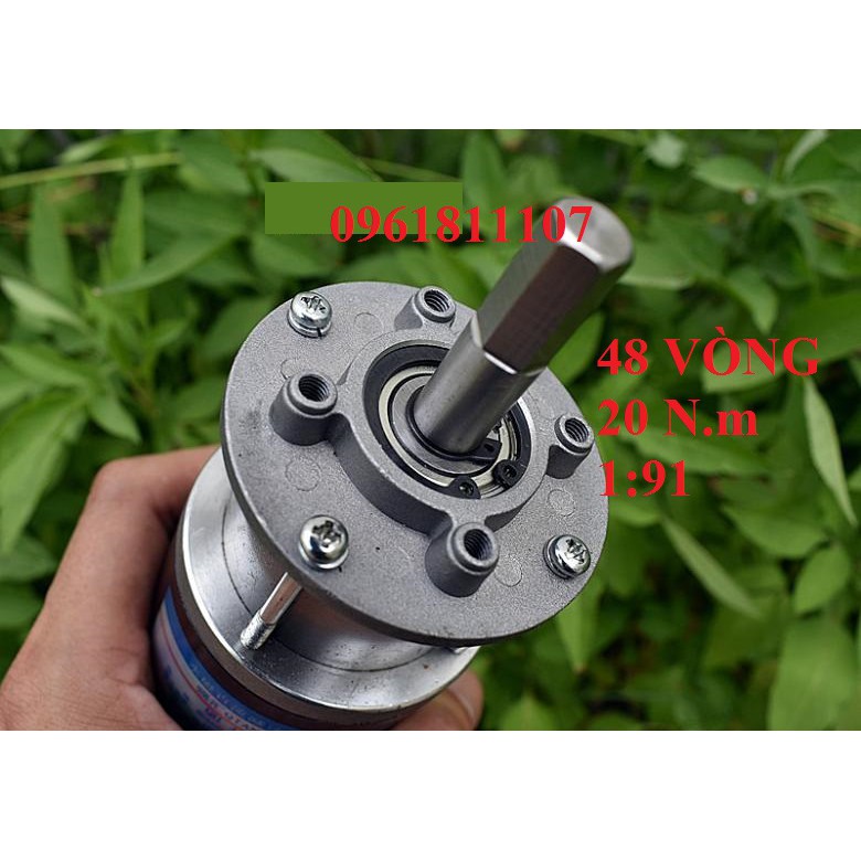 Motor giảm tốc 220v planetary 48 vòng