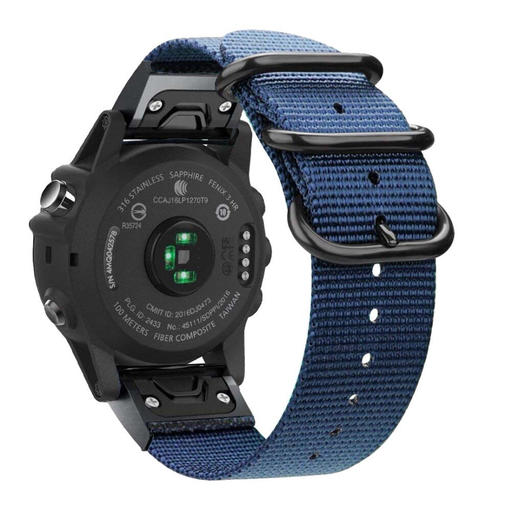 26 22 20MM Watchband for Garmin Fenix 5X 5 5S Plus 3 3HR Forerunner 935 945 Watches Quick Release Wrist Band Strap nylon