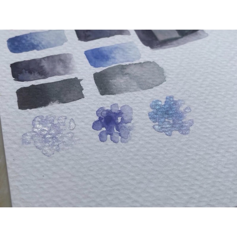 Set màu Very Peri tím lịm màu nhũ siêu xinh Super Vision- Set 3 màu 8ml