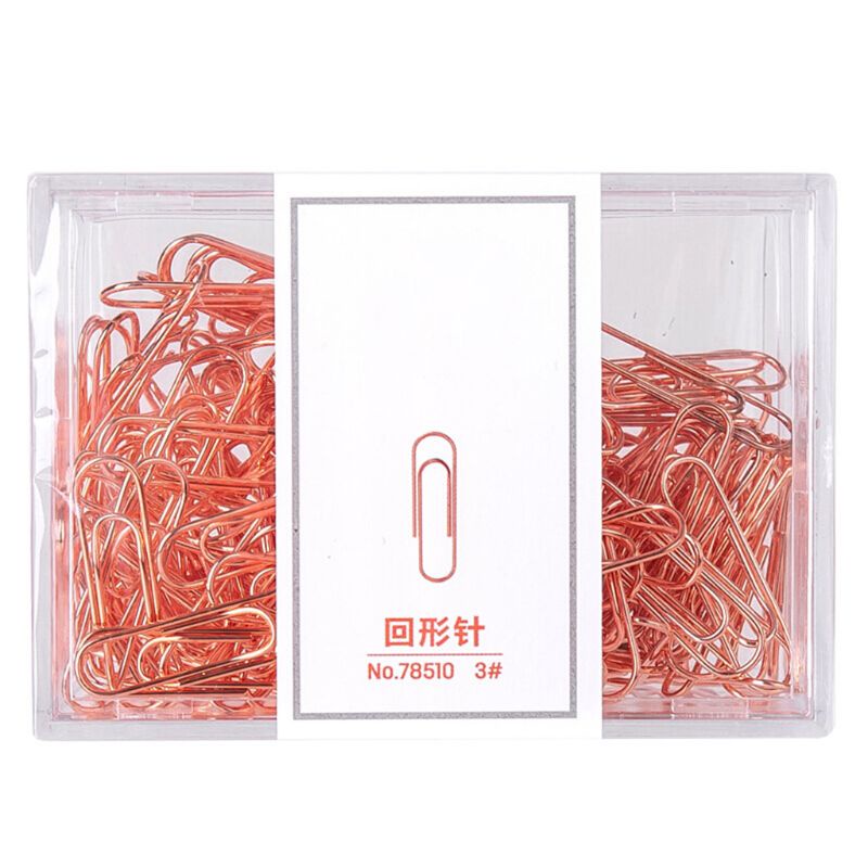 Bộ 160 Kẹp Giấy Kim Loại Mini Kẹp Ảnh / Đánh Dấu Trang Sách