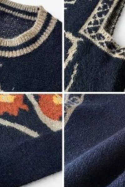 Áo Len Cổ Tròn Không Tay Thời Trang Retro Cho Nữ | BigBuy360 - bigbuy360.vn