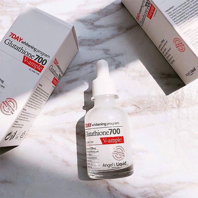 Serum Huyết Thanh 7day Glutathione 700 V-Ample Mẫu Cũ + Mẫu Mới
